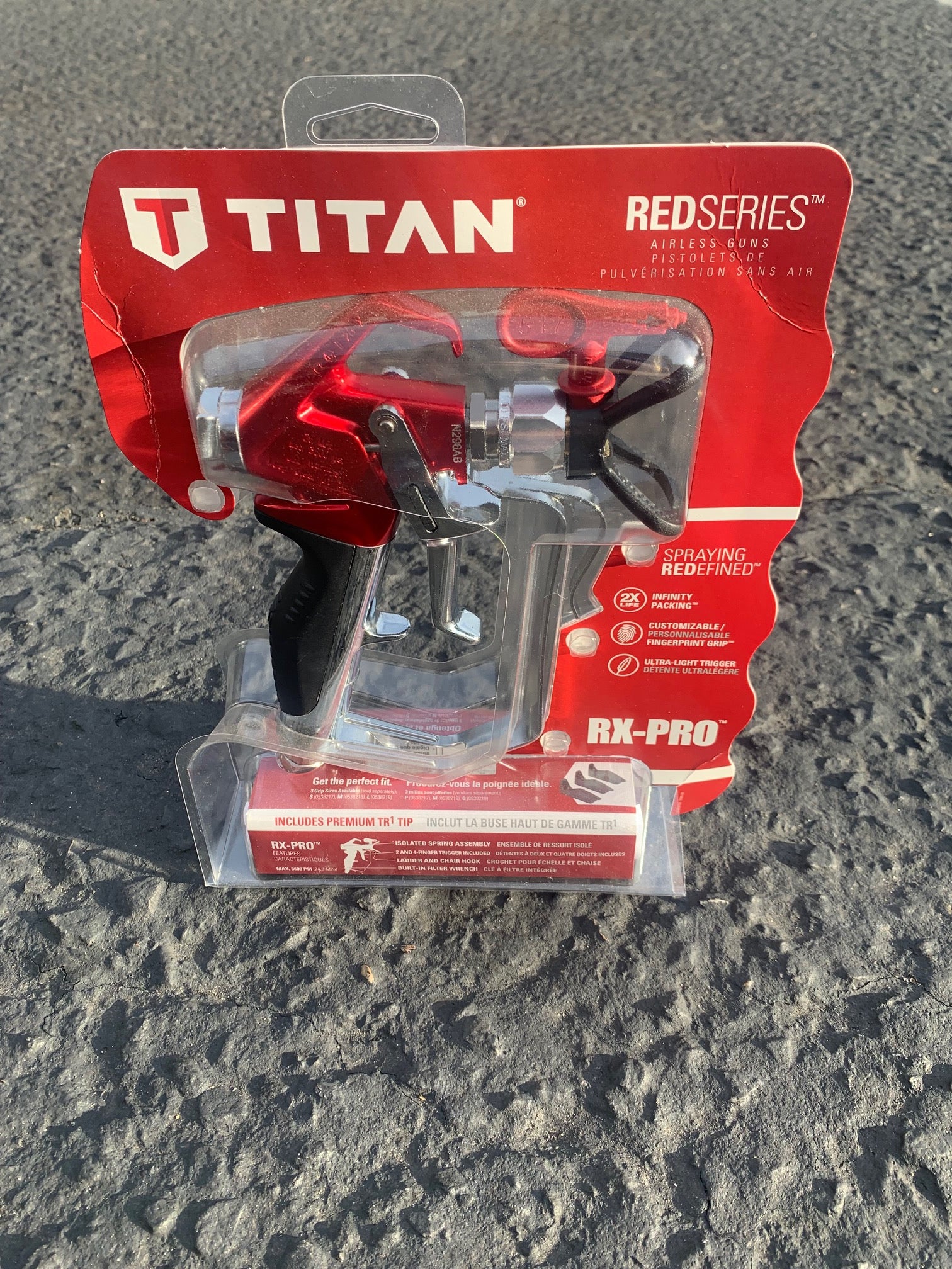 Titan RX-Pro Gun w/TR1 Tip - Contractor's Maintenance Service