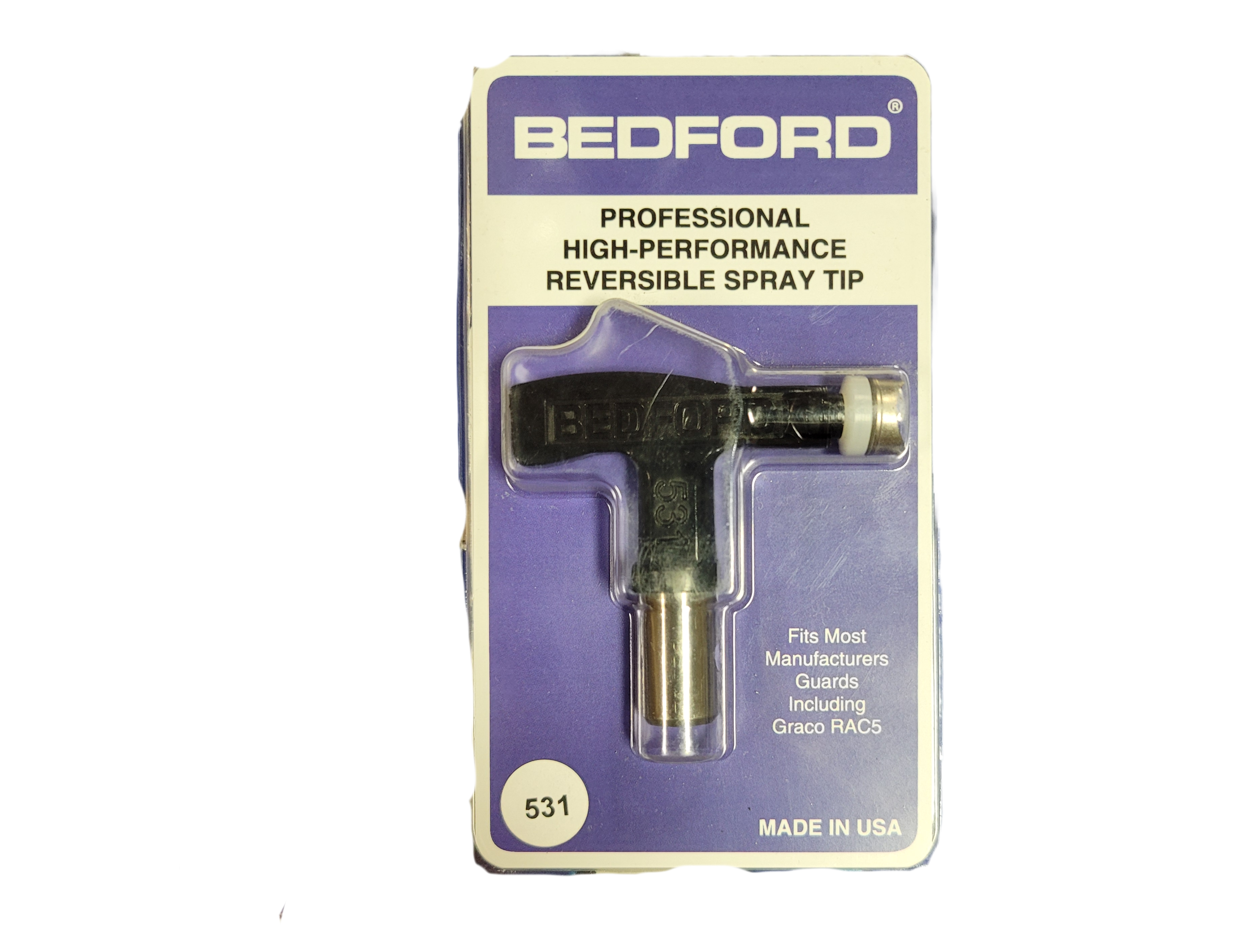 Bedford Precision 531 Professional High-Performance Reversable Spray Tip - Contractor's Maintenance Service
